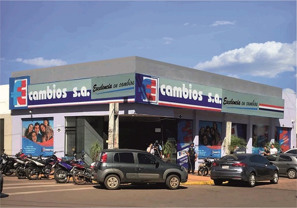 Allanan casa de cambios en Pedro Juan Caballero | 1000 Noticias