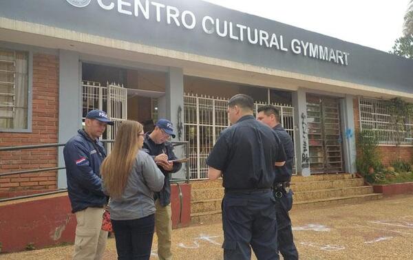 Repudian actos de vandalismo contra el Centro Cultural Gymmart de Coronel Oviedo – Prensa 5