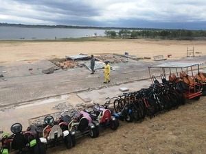 Diario HOY | Retiro de contenedores de la costanera de Asunción por Juegos Odesur genera roncha
