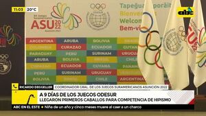 A 9 días de los Juegos Odesur 2022   - ABC Noticias - ABC Color