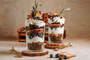 Copa triffle con cookies, frutos secos y crema: Postre de la semana - Gastronomía - ABC Color
