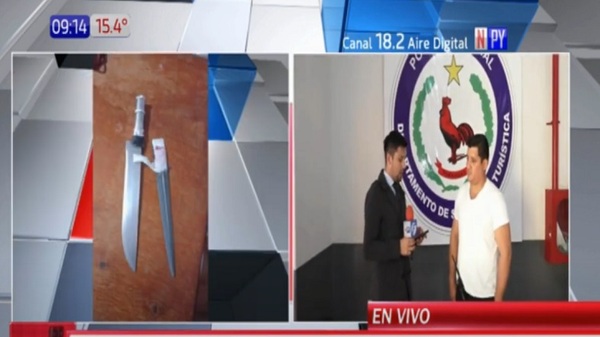 Hieren a policía con un cuchillo durante procedimiento | Noticias Paraguay