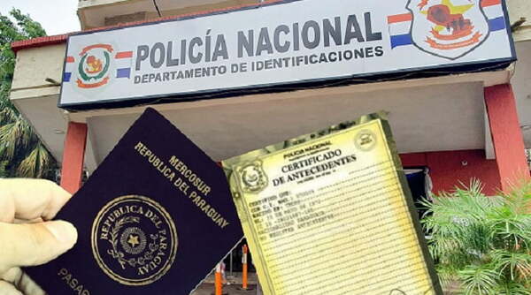 Identificaciones aumenta precio de antecedente policial y pasaporte - Noticiero Paraguay