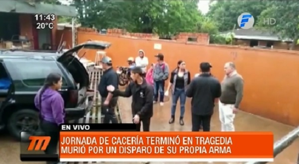 Hombre sufre disparo accidental y muere en plena cacería