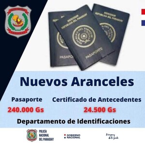 Desde el lunes costos de pasaportes y antecedentes policiales tendrán nuevo aumento - ADN Digital