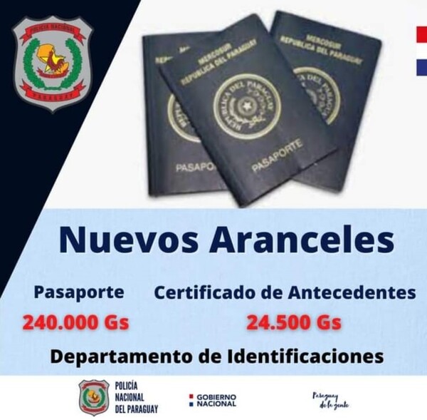 Desde el lunes costos de pasaportes y antecedentes policiales tendrán nuevo aumento - ADN Digital