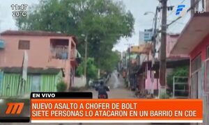 Nuevo asalto a conductor de bolt en CDE | Telefuturo