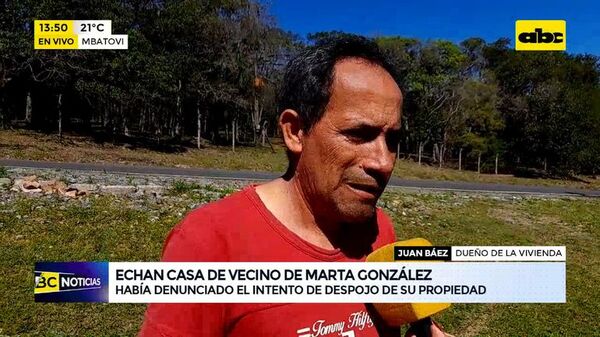 Derrumban vivienda de humilde vecino - ABC Noticias - ABC Color