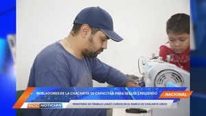 Ministerio de Trabajo lanzó otros dos cursos en el Centro Comunitario de la Chacarita.