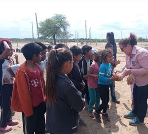 Brindaron jornada de concientización sobre el cuidado de la salud dental en comunidad Nivaclé de Cacique Sapo