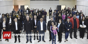 GOBERNACIÓN DE ITAPÚA ENTREGÓ APORTES ECONÓMICOS A ESTUDIANTES UNIVERSITARIOS