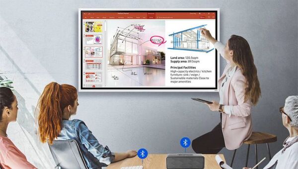 Samsung Flip: Una pizarra digital interactiva con tecnología de alto impacto para colaboración y productividad eficiente