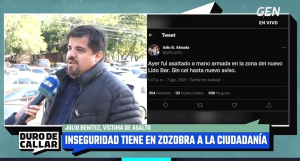 Diario HOY | Gobierno ausente ante ola delictiva: asaltos son el pan de cada día de conductores de plataformas