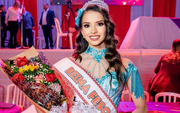 Luciana Estefanía Cano Sanabria fue coronada como Miss FESO 2022 – Prensa 5
