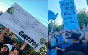 Pancartas del Colegio Parroquial de Coronel Oviedo causaron indignaciones en las redes sociales – Prensa 5