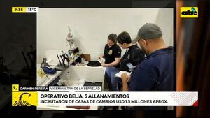 Operativo Belia: 5 allanamientos - ABC Noticias - ABC Color
