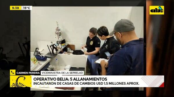 Operativo Belia: 5 allanamientos - ABC Noticias - ABC Color