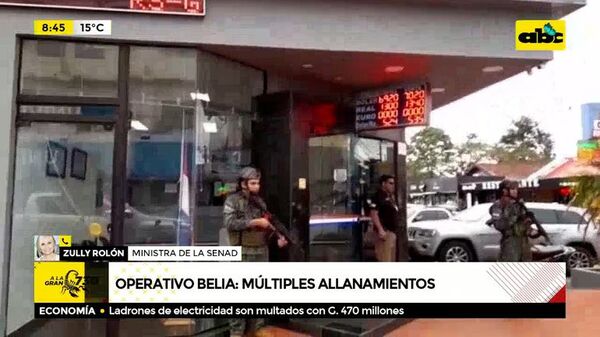 Operativo Belia: múltiples allanamientos - ABC Noticias - ABC Color
