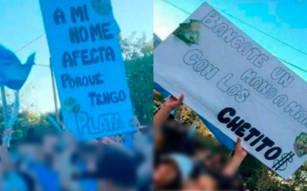 Indignación por pancartas del Colegio Parroquial en inauguración de juegos estudiantiles - Noticiero Paraguay