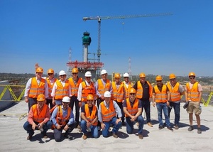 Miembros de CAVIALPA visitaron obras del futuro Puente Héroes del Chaco