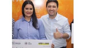 Ovetense es premiada en el “Concurso Nacional de Innovación Desafío Juventud" - Noticiero Paraguay