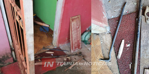 MILLONARIO HURTO AGRAVADO OCURRIÓ EN VIVIENDA DEL B° SAN ISIDRO DE ENCARNACIÓN