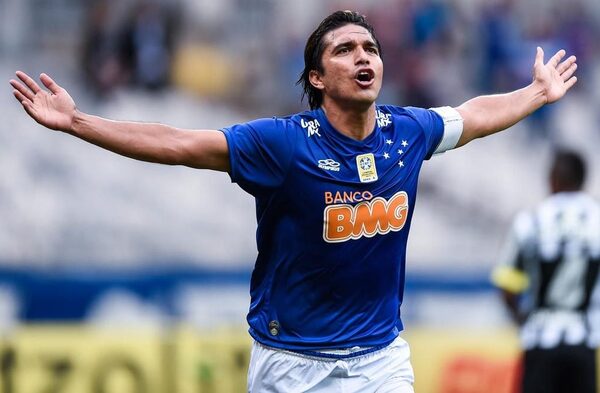 El festejo especial de Marcelo Moreno Martins por el ascenso del Cruzeiro