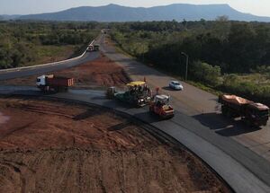 Significativos avances de obras en el tramo Ñumi — San Juan Nepomuceno