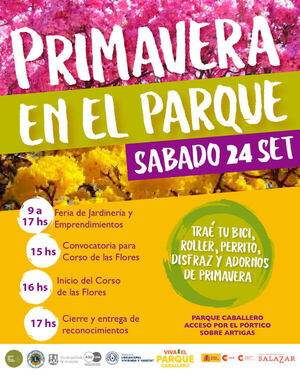 El Parque Caballero revivirá el tradicional corso de las flores - .::Agencia IP::.