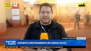 Intento de amotinamiento en cárcel de Pedro Juan Caballero - ABC Noticias - ABC Color