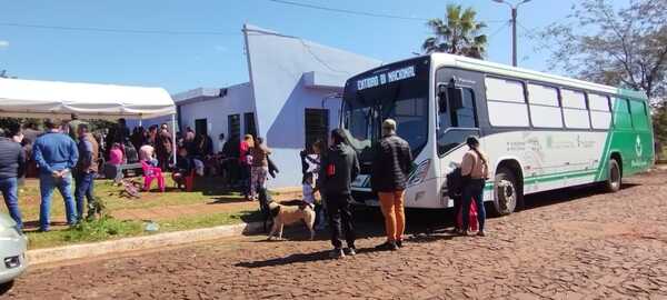MÓVIL DE SALUD ESTUVO EN EL B° SAN PEDRO DE ENCARNACIÓN