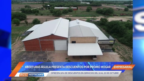 Aberturas Águila presenta importantes descuentos a través de la Promo Hogar.