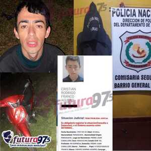 Vecinos detuvieron a un joven que intentó robar una moto