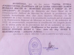Ahora, juez desistió de ir a la casa de Papo Morales - Nacionales - ABC Color