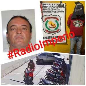 Policía detuvo a sujeto que robó una motocicleta frente a una tienda de golosinas - Radio Imperio