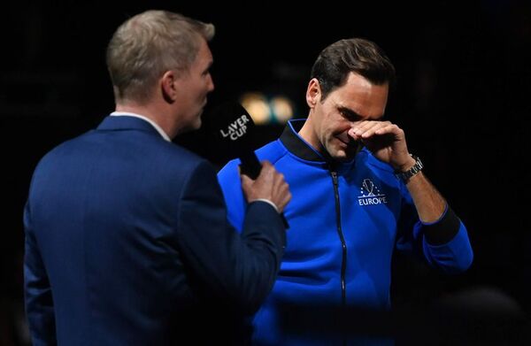Federer: “Estoy feliz, no triste” - Tenis - ABC Color