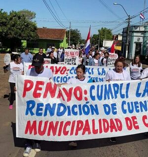 Pobladores de Caapucú urgen al intendente su rendición de cuentas  - Nacionales - ABC Color