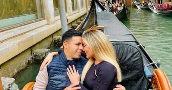 La Nación / Dahiana Bresanovich y Blas Riveros confirmaron su compromiso: “¡Nos casamos!”