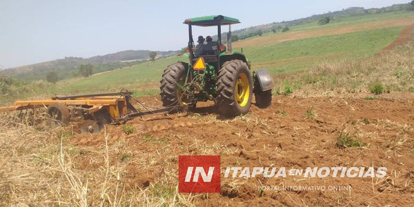 AVANZA PREPARACIÓN DE SUELOS A PEQUEÑOS PRODUCTORES