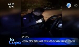 Conductor denuncia supuesto caso de abuso policial | Telefuturo
