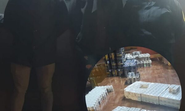 Transportaban productos farmacéuticos de contrabando