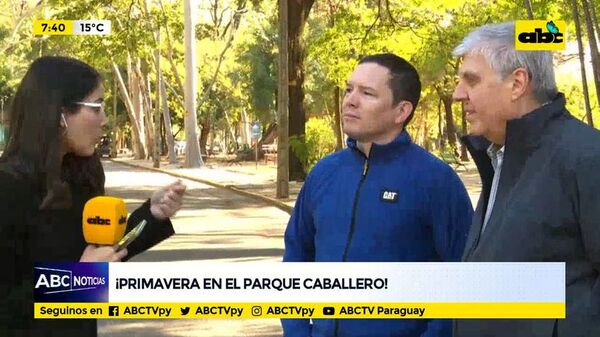 Primavera en el Parque Caballero - ABC Noticias - ABC Color