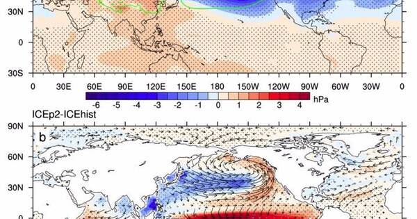 La Nación / Menos hielo en el Ártico se asocia a eventos más fuertes de El Niño