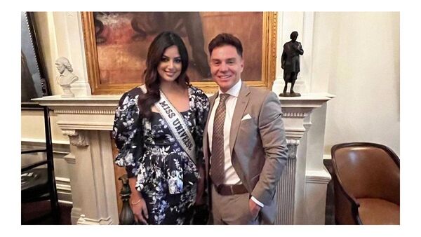 Omar Castorino se reunió con la ejecutiva de la organización Miss Universo