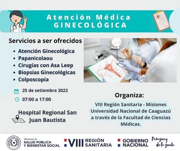 Diario HOY | Mañana habrán controles ginecológicos en Misiones