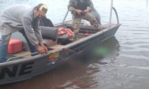 Hallan cuerpo de hombre desaparecido en el lago Itaipu 