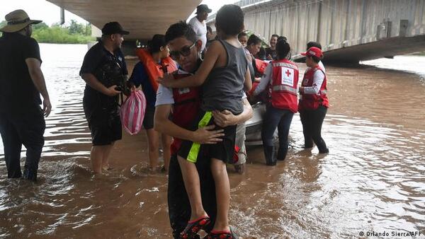 Honduras reporta más de 17.000 personas afectadas por las lluvias