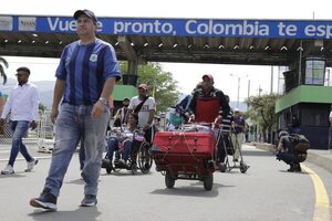 Colombia vislumbra con esperanza la reapertura total de la frontera con Venezuela - MarketData