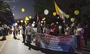 Feligreses quieren recuperar predio parroquial donado por Livieres