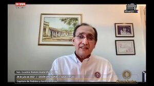 Senador del PLRA apoya el juicio político al defensor del Pueblo - ADN Digital